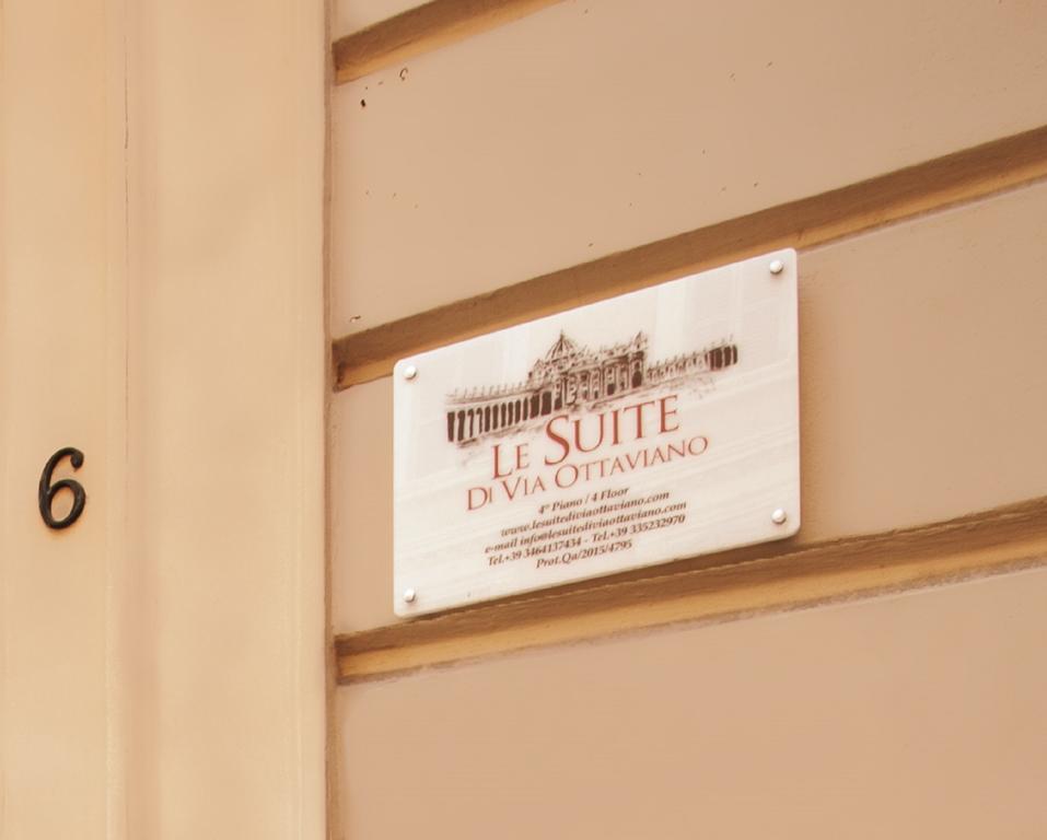Le Suite Di Via Ottaviano - Suite In Rome B&B Dış mekan fotoğraf